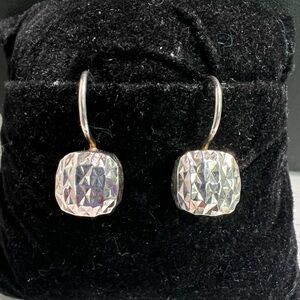 Silpada Faceted 925 Pierced Earrings B25